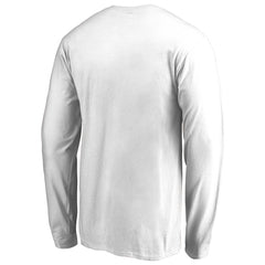 NBA - Portland Trail Blazers Primary Logo Long Sleeve T-Shirt - White