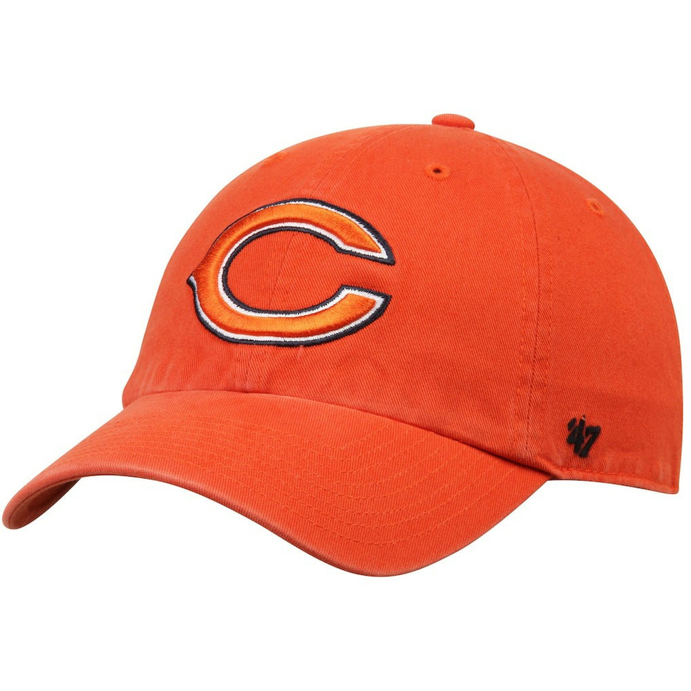 Chicago Bears '47 Clean Up Adjustable Hat Orange - 47 brand