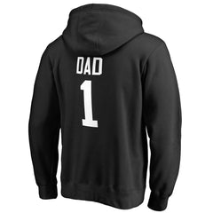NBA - Brooklyn Nets #1 Dad Pullover Hoodie - Black