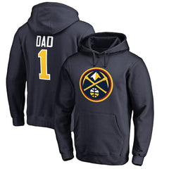 NBA - Denver Nuggets #1 Dad Pullover Hoodie - Navy