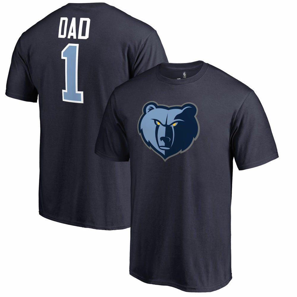 NBA - Memphis Grizzlies #1 Dad T-Shirt - Navy