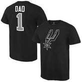 NBA - San Antonio Spurs #1 Dad T-Shirt - Black