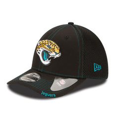 Jacksonville Jaguars New Era Neo 39THIRTY Flex Hat Black - - NFL