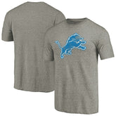 Detroit Lions Distressed Team T-Shirt Ash - NFL