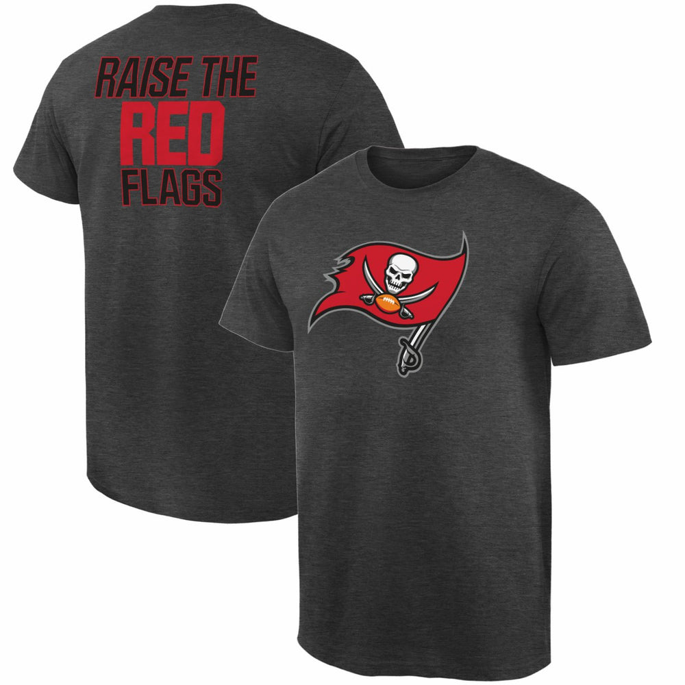 Tampa Bay Buccaneers Rally Logo T-Shirt Heathered Gray - NFL