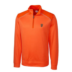 San Francisco Giants Cutter & Buck Ridge WeatherTec Half-Zip Pullover Jacket Clearance