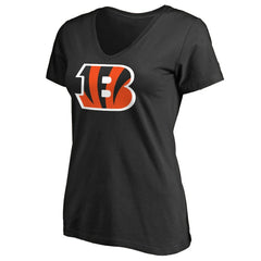 Cincinnati Bengals Women's Primary Team Logo T-Shirt Black - NFL