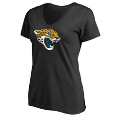 Jacksonville Jaguars Women's Primary Team Logo T-Shirt Black - NFL