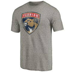 Florida Panthers - New Logo Tri-Blend T-Shirt Gray