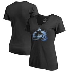 Colorado Avalanche - Women's Pond Hockey T-Shirt Black