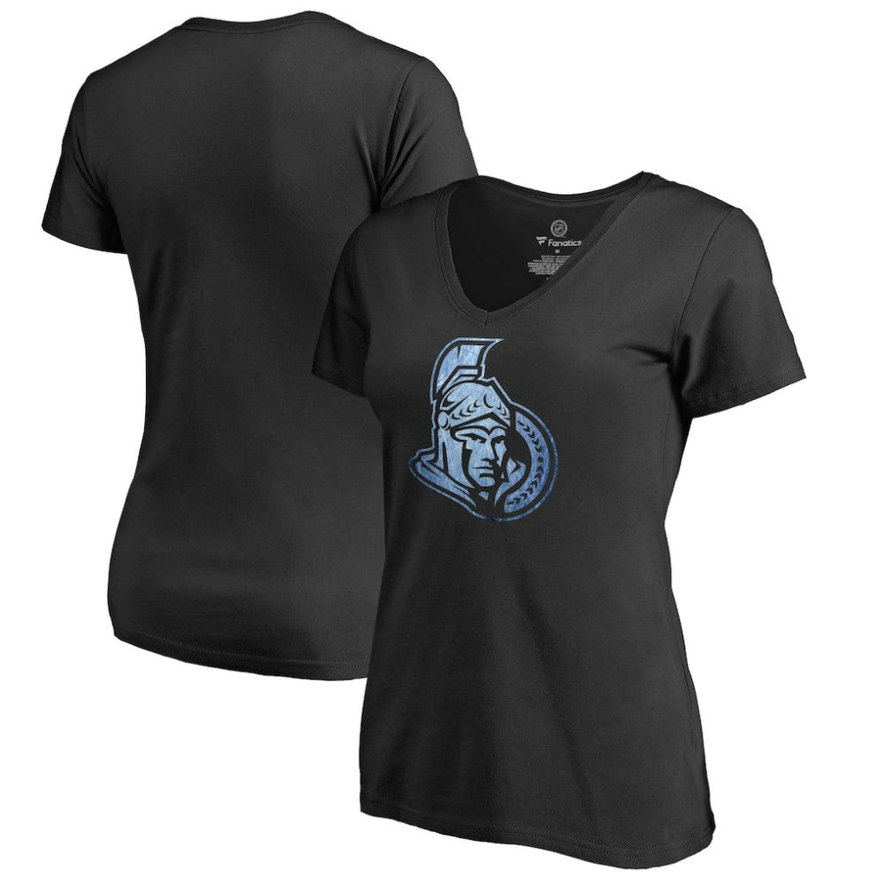 Ottawa Senators - Women's Pond Hockey T-Shirt Black
