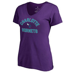 NBA - Charlotte Hornets Women's Overtime T-Shirt - Purple