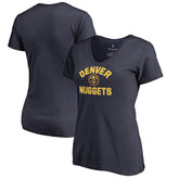 NBA - Denver Nuggets Women's Overtime V-Neck T-Shirt - Navy