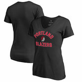 NBA - Portland Trail Blazers Women's Overtime T-Shirt - Black