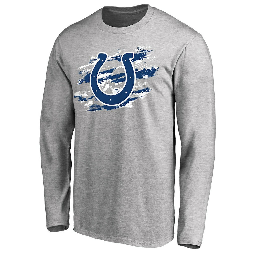 Indianapolis Colts True Colors Long Sleeve T-Shirt Ash - NFL
