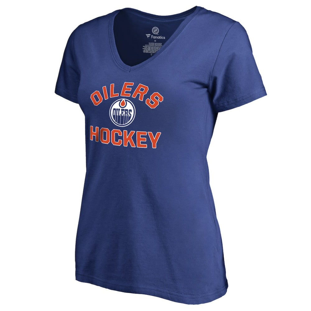 Edmonton Oilers - Women's Overtime T-Shirt Royal