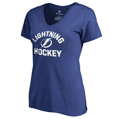 Tampa Bay Lightning - Women's Overtime T-Shirt Blue