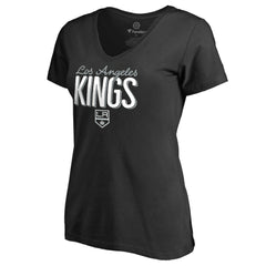 Los Angeles Kings - Women's Nostalgia T-Shirt Black
