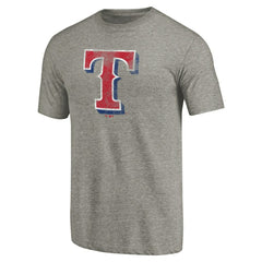 Texas Rangers Distressed Team Tri-Blend T-Shirt On Sale
