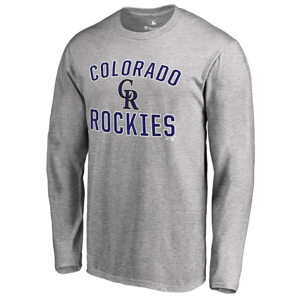 Colorado Rockies Victory Arch Long Sleeve T-Shirt On Sale