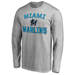 Miami Marlins Victory Arch Long Sleeve T-Shirt discount