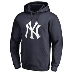 New York Yankees Team Color Primary Logo 2 Pullover Hoodie Clearance