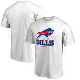 Buffalo Bills Team Lockup 2 T-Shirt White - NFL