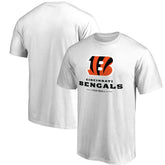 Cincinnati Bengals Team Lockup T-Shirt White - NFL