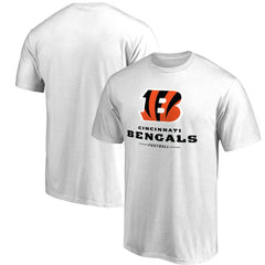 Cincinnati Bengals Team Lockup T-Shirt White - NFL