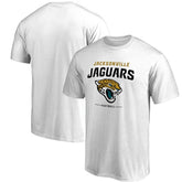 Jacksonville Jaguars Team Lockup T-Shirt White - NFL