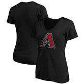 Arizona Diamondbacks Women's Secondary Color Primary Logo T-Shirt Lifestyle