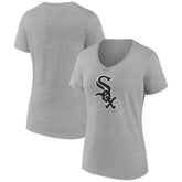 Chicago White Sox Women's Secondary Color Primary Logo T-Shirt Sale