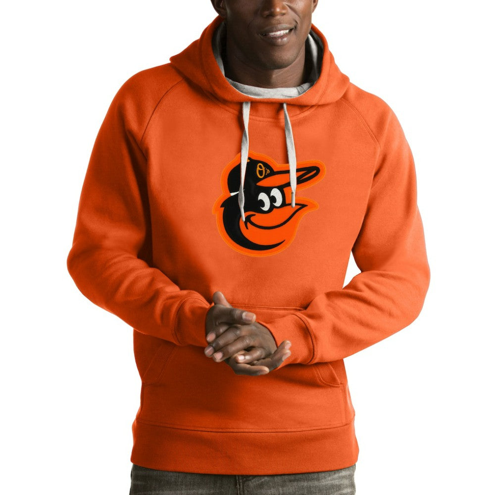 Baltimore Orioles Antigua Victory Pullover Hoodie Lifestyle