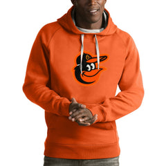 Baltimore Orioles Antigua Victory Pullover Hoodie Lifestyle