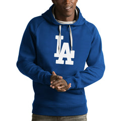 Los Angeles Dodgers Antigua Victory Pullover Hoodie Lifestyle