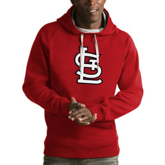 St. Louis Cardinals Antigua Victory Pullover Hoodie Clearance