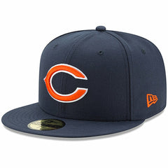 Chicago Bears New Era Omaha 59FIFTY Fitted Hat Navy - NFL