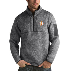 Houston Astros Antigua Fortune Half-Zip Sweater discount