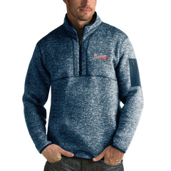 Atlanta Braves Antigua Fortune Half-Zip Sweater Near Me