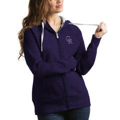 Colorado Rockies Antigua Women's Victory Full-Zip Hoodie Lifestyle