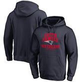 New England Patriots Faith Family Pullover Hoodie Navy - NFL