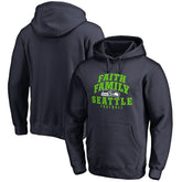 Seattle Seahawks Faith Family Pullover Hoodie Navy - NFL