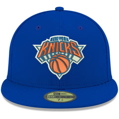 New Era - New York Knicks Team Color 59FIFTY Fitted Hat - Royal
