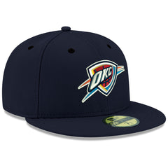 New Era - Oklahoma City Thunder Team Color 59FIFTY Fitted Hat - Navy