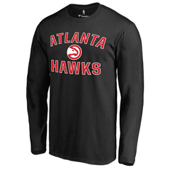 NBA - Atlanta Hawks Victory Arch Long Sleeve T-Shirt - Black