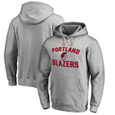 NBA - Portland Trail Blazers Victory Arch Pullover Hoodie - Ash