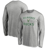 NBA - Milwaukee Bucks Victory Arch Long Sleeve T-Shirt - Ash