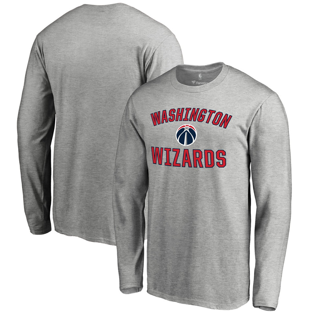 NBA - Washington Wizards Victory Arch Long Sleeve T-Shirt - Ash