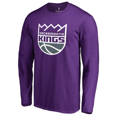 NBA - Sacramento Kings Primary Logo 2 Long Sleeve T-Shirt - Purple