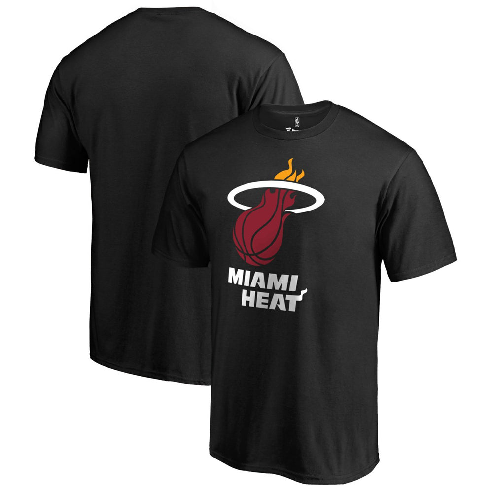 NBA - Miami Heat Primary Logo T-Shirt - Black